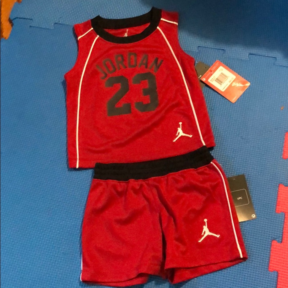 Jordan jersey set size 12 months